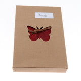 Max Leather Journal Notebook Portable Loose Leaf Blank Notebook  Red
