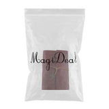 Max Leather Journal Notebook Portable Loose Leaf Blank Notebook  Red-brown