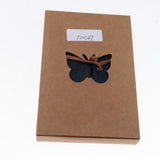 Max Leather Journal Notebook Portable Loose Leaf Blank Notebook  Dark-blue