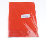 Max A5 Thickened Soft Cover PU Leather Notebook Rainbow Side Diary Book Orange