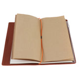 Max A6 Portable Travel Diary Creative Leather Handbook Drawing Notebook Notepad