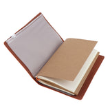 Max A6 Portable Travel Diary Creative Leather Handbook Drawing Notebook Notepad