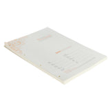 Max 80 Sheets Refillable Lined Paper Inserts for Notebook Binder A4 Size 4 Holes