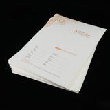 Max 80 Sheets Refillable Lined Paper Inserts for Notebook Binder A4 Size 4 Holes