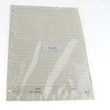 Max 80 Sheets Refillable Lined Paper Inserts for Notebook Binder A4 Size 4 Holes