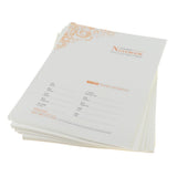Max 80 Sheets Refillable Lined Paper Inserts for Notebook Binder A4 Size 4 Holes
