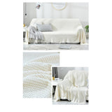 Max Cotton Sofa Towel Tapestry Bed Armchair Multi-purpose Blankets Style 01