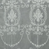Max Maxb Embroidery Rod Pocket Curtain Panel Embroidery Window Screen