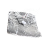Max Maxb Embroidery Rod Pocket Curtain Panel Light Grey Shade Curtain