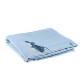 Max Maxb Embroidery Rod Pocket Curtain Panel Dolphin Cloth Semi-shading Curtain