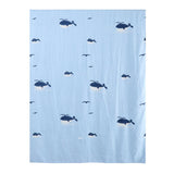 Max Maxb Embroidery Rod Pocket Curtain Panel Dolphin Cloth Semi-shading Curtain