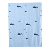 Max Maxb Embroidery Rod Pocket Curtain Panel Dolphin Cloth Semi-shading Curtain
