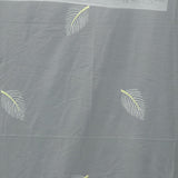 Max Simple Linen Sheer Voile Embroider Window Curtain for Bedroom & Living Room