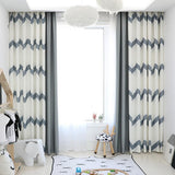Max Blackout Curtains for Bedroom,Light Blocking Draperies Window Curtain Stripe