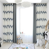 Max Blackout Curtains for Bedroom,Light Blocking Draperies Window Curtain Stripe
