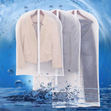 Max 5pcs Clothing Dust Cover Transparent Waterproof Coat Storage Bag 60x80cm