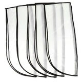 Max Clothing Dust Cover Transparent Waterproof Coat Storage Zipper Bag 60x100cm