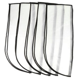 Max Clothing Dust Cover Transparent Waterproof Coat Storage Zipper Bag 60x100cm