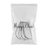 Max Clothing Dust Cover Transparent Waterproof Coat Storage Zipper Bag 60x100cm