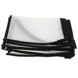 Max Clothing Dust Cover Transparent Waterproof Coat Storage Zipper Bag 60x100cm