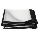 Max Clothing Dust Cover Transparent Waterproof Coat Storage Zipper Bag 60x100cm