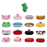 Max Cute Plush Pencil Bag Pencil Holder Pouch Cartoon Animal Pen Bag Frog