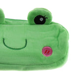 Max Cute Plush Pencil Bag Pencil Holder Pouch Cartoon Animal Pen Bag Frog