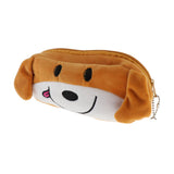 Max Cute Plush Pencil Bag Pencil Holder Pouch Cartoon Animal Pen Bag Dog