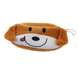 Max Cute Plush Pencil Bag Pencil Holder Pouch Cartoon Animal Pen Bag Dog