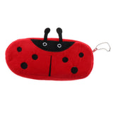 Max Cute Plush Pencil Bag Pencil Holder Pouch Cartoon Animal Pen Bag Ladybird