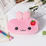 Max Cute Plush Pencil Bag Pencil Holder Pouch Cartoon Animal Pen Bag Rabbit_2