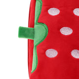 Max Cute Plush Pencil Bag Pencil Holder Pouch Cartoon Animal Pen Bag Strawberry