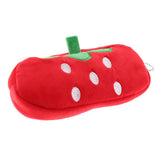 Max Cute Plush Pencil Bag Pencil Holder Pouch Cartoon Animal Pen Bag Strawberry