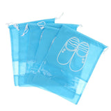 Max 5 Pieces Shoes Bags Dust-Proof Travel Shoes Storage Drawstring Bags Medium