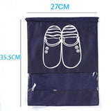 Max 5 Pieces Shoes Bags Dust-Proof Travel Shoes Storage Drawstring Bags Medium