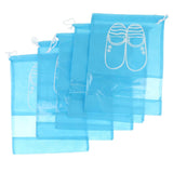 Max 5 Pieces Shoes Bags Dust-Proof Travel Shoes Storage Drawstring Bags Medium
