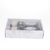 Max Maxb 2 Pieces Champagne Glasses Flutes Wine Glasses Wedding Party Favors Grey
