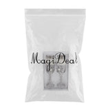 Max Maxb 2 Pieces Champagne Glasses Flutes Wine Glasses Wedding Party Favors Grey
