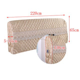 Max Bed Headboard Cover Protector Stretch Dustproof Cover for Bedroom Deco 220cm