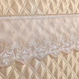 Max Bed Headboard Cover Protector Stretch Dustproof Cover for Bedroom Deco 220cm