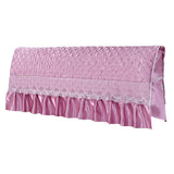 Max Purple Quilt Bed Headboard Slipcover Protector Stretch Dustproof Cover 180cm