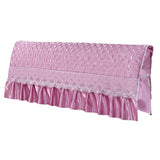 Max Purple Quilt Bed Headboard Slipcover Protector Stretch Dustproof Cover 180cm