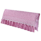 Max Purple Quilt Bed Headboard Slipcover Protector Stretch Dustproof Cover 180cm