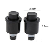 Maxbell 2 Pieces Press-type Fresh Wine Stoppers Wine Bottle Plug Keep Wine Fresh