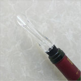 Max 2Pcs Acrylic Wine Liquor  Pourers Decanter with Food-grade Silicone Stoppers