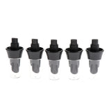 Max Silicone Wine Bottle Stoppers Funny Wine Stopper Bottle Stopper 5 Pieces