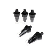 Max Silicone Wine Bottle Stoppers Funny Wine Stopper Bottle Stopper 5 Pieces