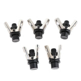 Max 5 Pieces Champagne Stopper Stainless Steel Vacuum Wine Bottle Sealer
