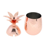 Creative Pineapple Cocktail Tumbler Wine Water Glasses 3 Color Option Pink