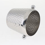 Max Stainless steel Copper Plated Champagne Ice Bucket Hammer Point 1L Silver